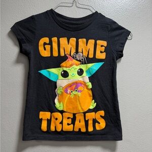 Star Wars Black Graphic Tee. Size Medium. Girls. EUC